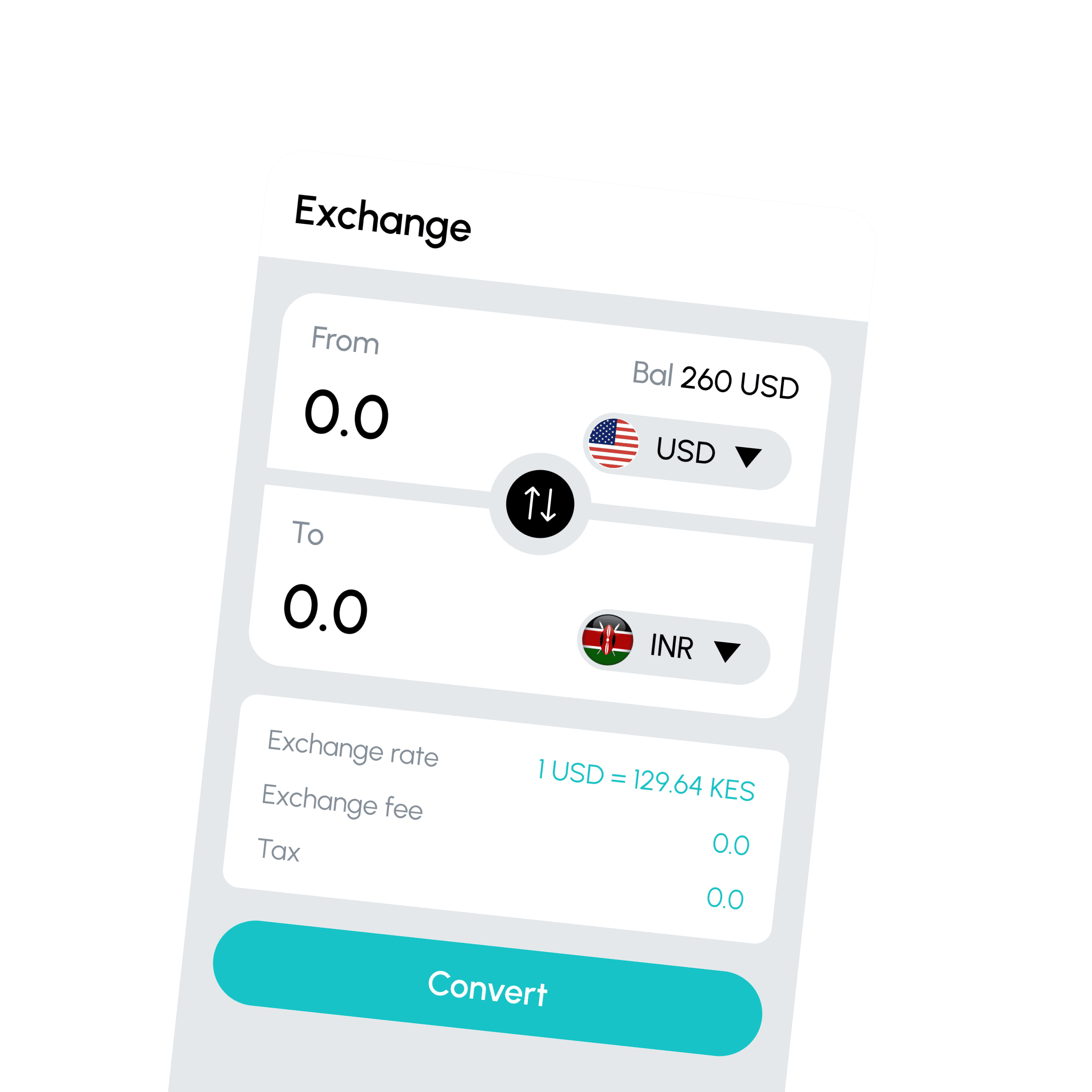 Stock trading and profit tracking interface